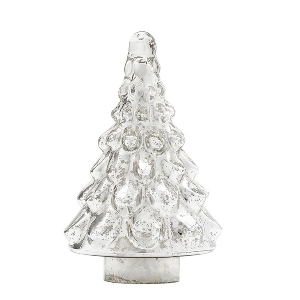 NIB Pottery Barn Small Mercury Glass Tree